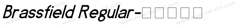 Brassfield Regular字体转换